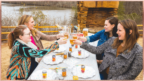 women-toasting-girl-time-as-form-of-self-care-for-moms