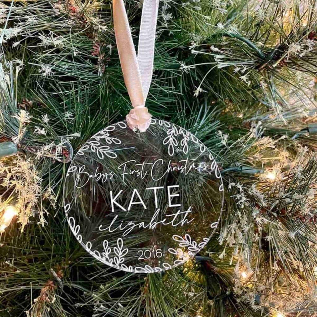 Recently Moved Gift New Home Keepsake 2021 Our First Florida Christmas Tree Ornament