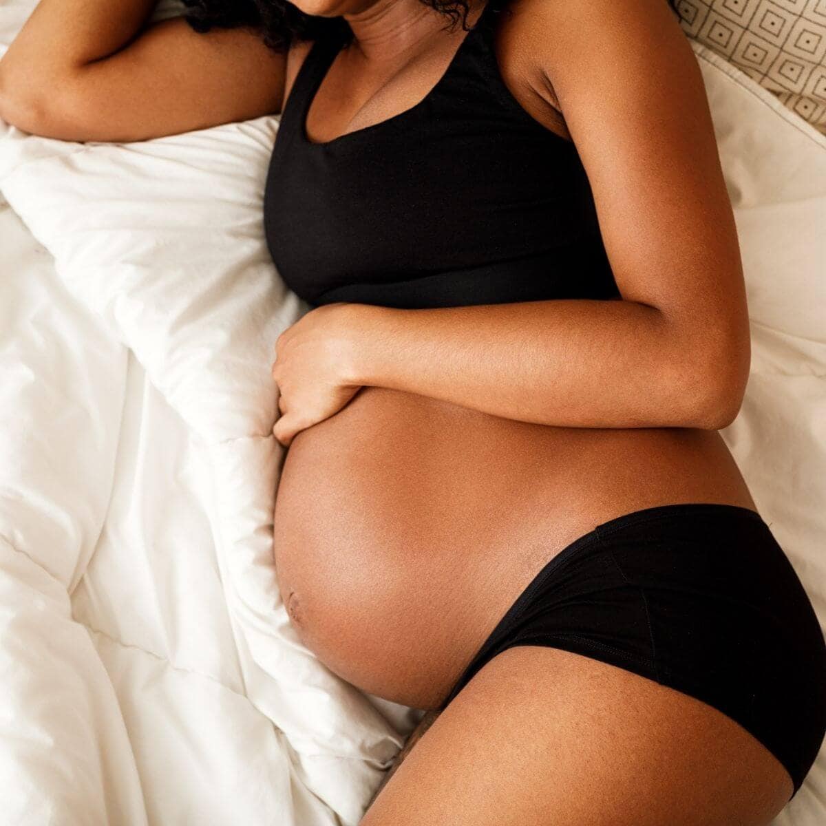 Sept.Filles Multi-Pack Cotton Maternity Pregnant Underwear Postpartum Mother Under Bump Panties 