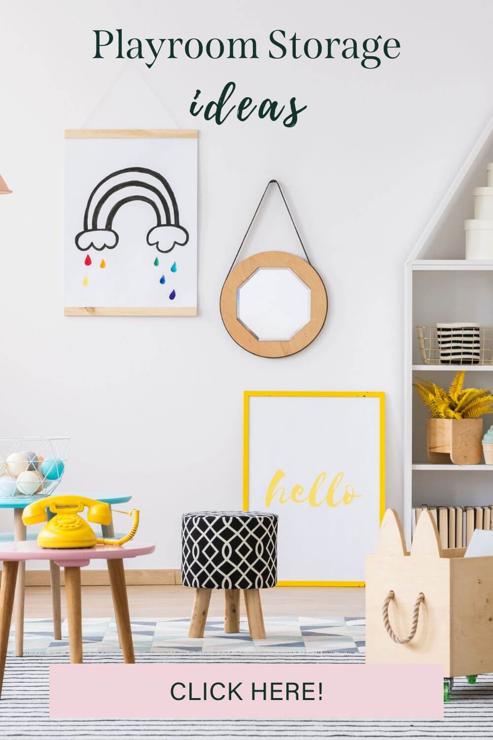 20 Popular Playroom Ideas to Encourage Fun and Organization